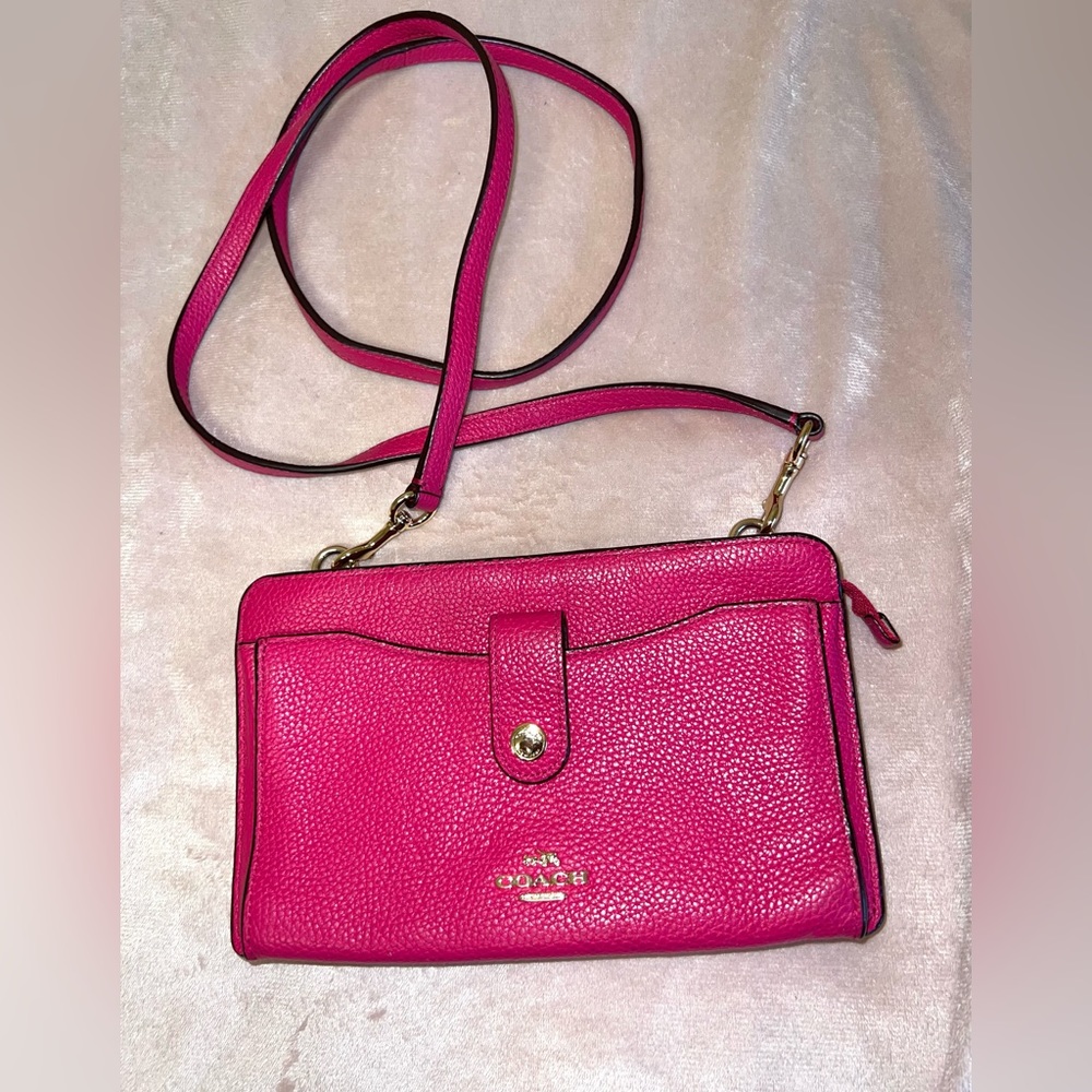 Hot Pink Coach Purse Gem